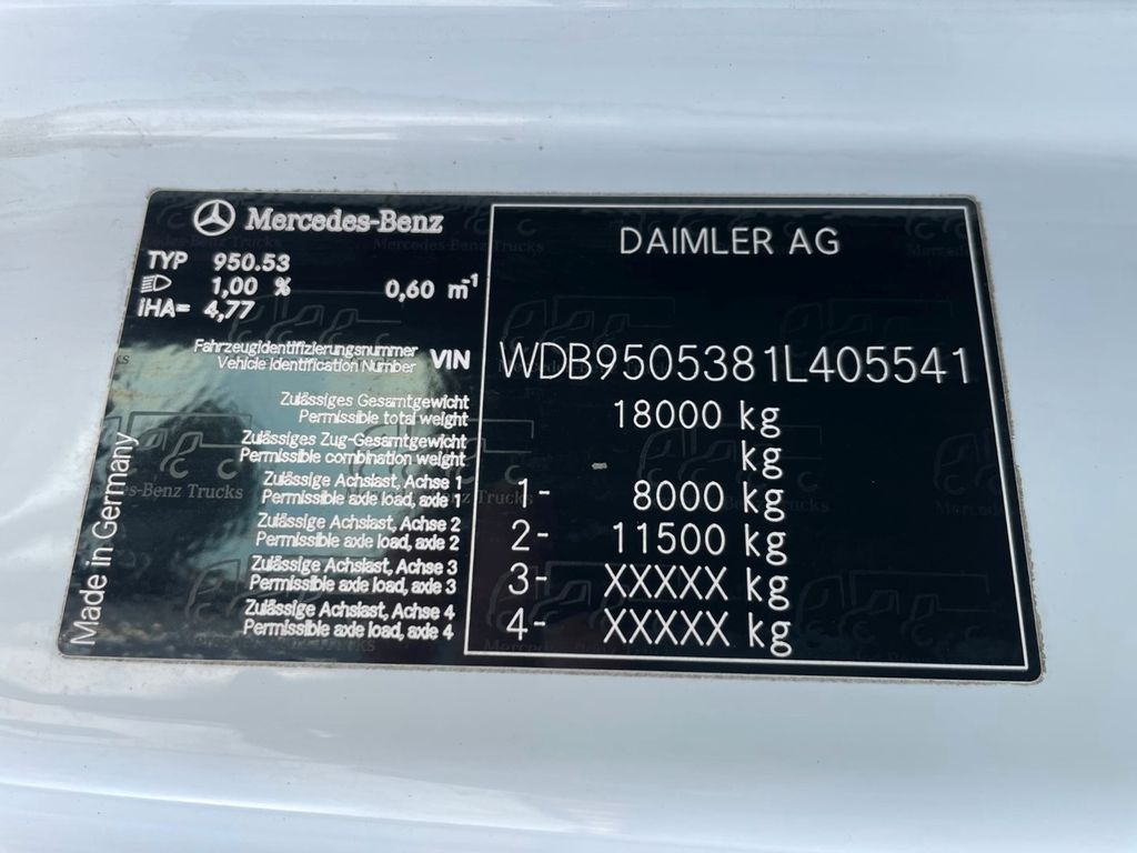 冷藏车 Mercedes-Benz Axor 1824 4x2 Euro 5 FrigoBlock：图17