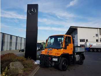 Mercedes-Benz UNIMOG U300 4x4 Hydraulik Standheizung Klima  - 栏板式/ 平板卡车
