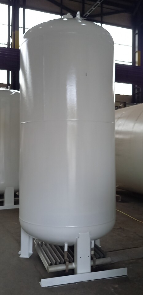 储罐 Messer Griesheim Gas tank for oxygen LOX argon LAR nitrogen LIN 3240L：图5