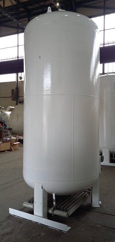 储罐 Messer Griesheim Gas tank for oxygen LOX argon LAR nitrogen LIN 3240L：图6