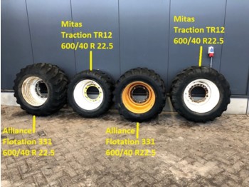 Mitas / Alliance Wheels, 600/40 R22.5 - 轮胎