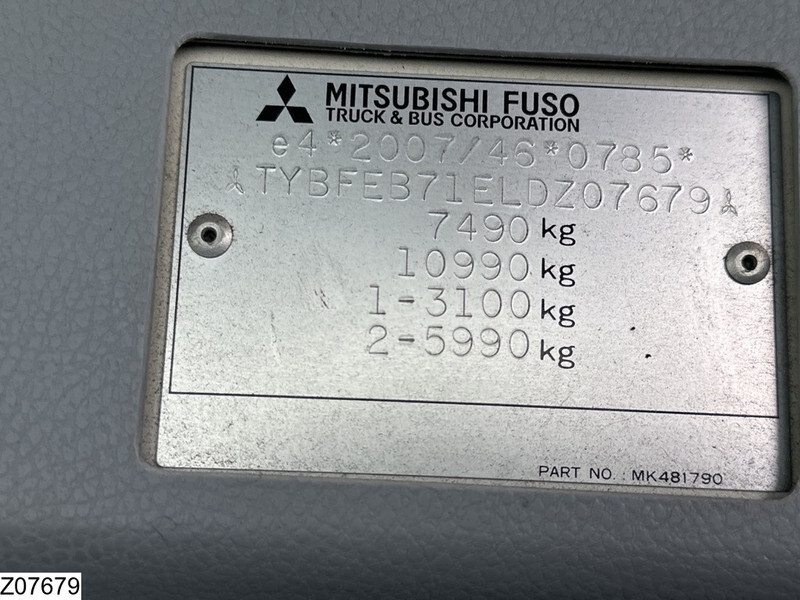 驾驶室底盘卡车 Mitsubishi ? Fuso Canter 7C18 Duonic, Steel suspension, ADR：图6