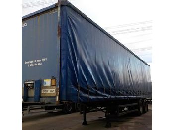  Montracon Twin Axle Curtainsider Trailer - 侧帘半拖车