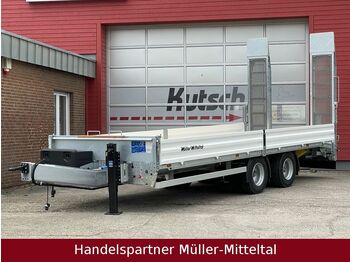 新的 低装载拖车 Müller-Mitteltal ETÜ-TA-R 19 Tandem-Tieflader 7m, Steckdose hi.：图1