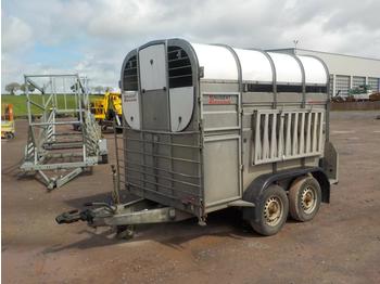  Nugent 8' x 5' Twin Axle Livestock Trailer, Sheep Gates - 牲畜运输拖车