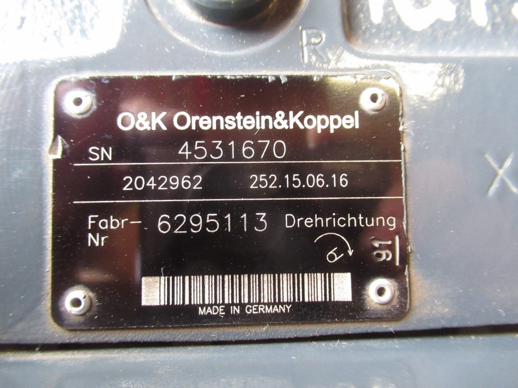 液压泵 适用于 建筑机械 O&K 252.15.06.16 -：图6
