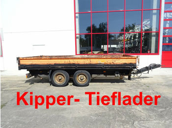 Obermaier UNTD 105A Tandemkipper- Tieflader  - 翻斗拖车