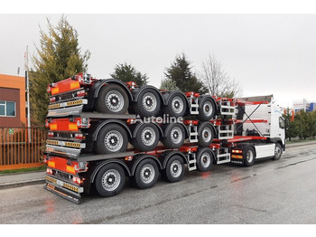 Özgül HIGH CUBE CONTAINER CARRIER - 集装箱运输车/ 可拆卸车身的半拖车