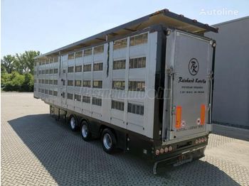 PEZZAIOLI Menke Janzen 4 em - 牲畜运输半拖车