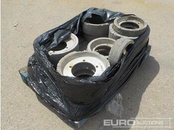  Pallet of Tyres to suit JLG 1930ES/2630ES / Ruedas - 轮胎