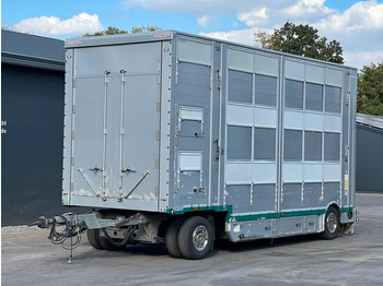 Pezzaioli RBA 21 3.Stock Anhänger mit Aggregat & Hubdach  - 牲畜运输拖车