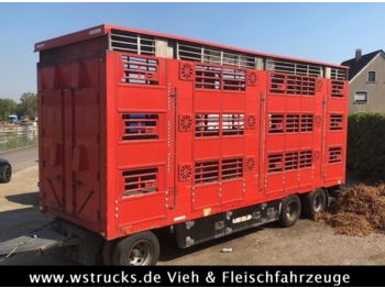 Pezzaioli RBA 32  3 Stock , Hubdach  - 牲畜运输拖车