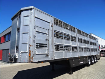 Pezzaioli SBA63 U/ 3 Stock !!! / LIFTACHSE/Hubdach  - 牲畜运输半拖车