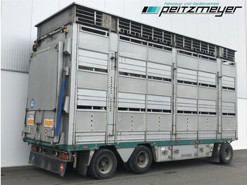 Pezzaioli Viehanhänger 3 Stock 3 Achs, Hubdach, LIA - 牲畜运输拖车
