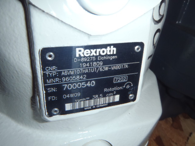 液压马达 适用于 建筑机械 Rexroth A6VM107HA1U1/63W-VAB017A -：图3