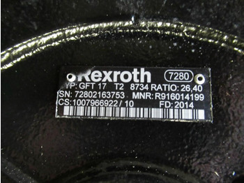 新的 主减速器 适用于 建筑机械 Rexroth GFT17 T2.8734 -：图3