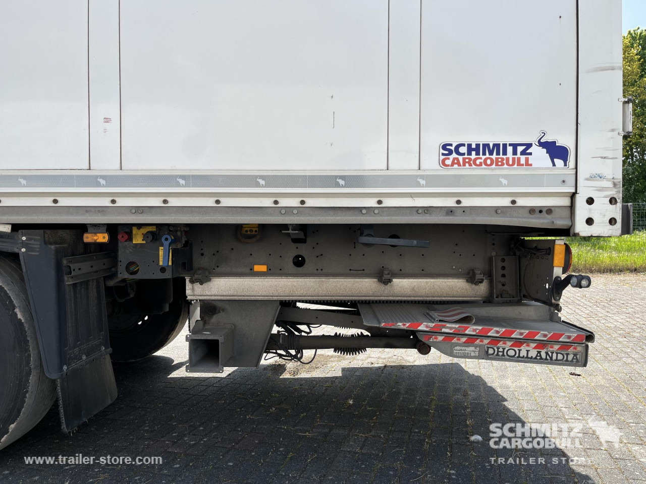 封闭厢式半拖车 SCHMITZ Auflieger Trockenfrachtkoffer Standard Taillift：图7