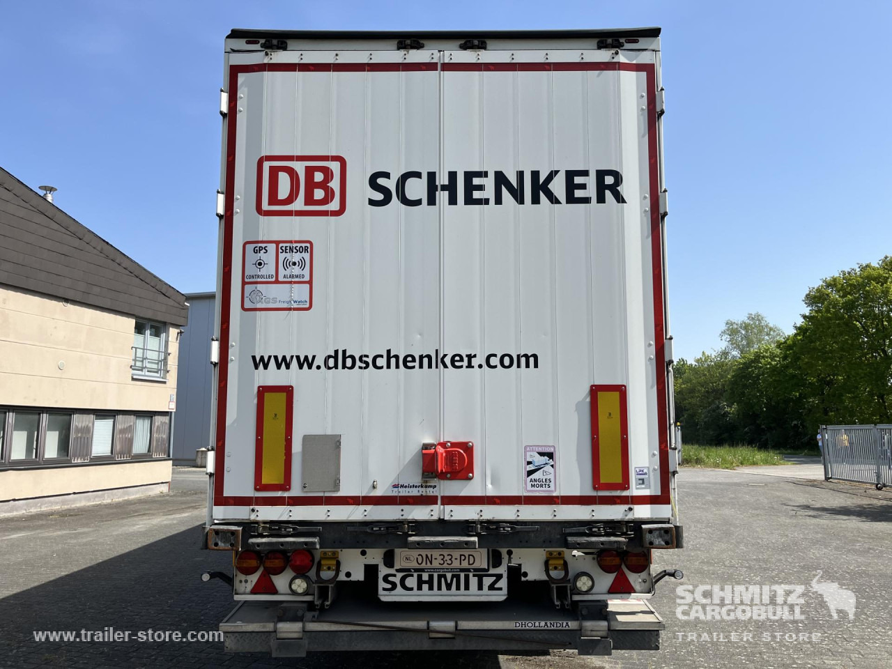 封闭厢式半拖车 SCHMITZ Auflieger Trockenfrachtkoffer Standard Taillift：图2
