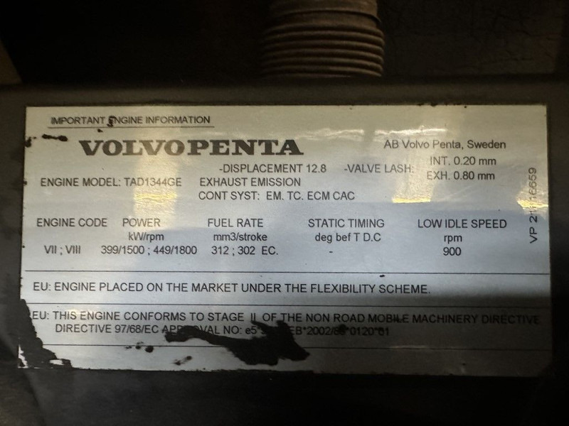 发电机组 SDMO V440 C2 Volvo TAD 1344 GE Leroy Somer 440 kVA generatorset：图4