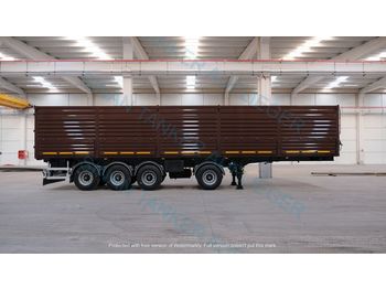SINAN TANKER-TREYLER Grain Carrier -Зерновоз- Auflieger Getreidetransporter - 翻斗半拖车
