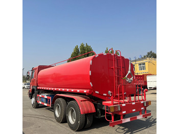 罐车 SINOTRUK 10 wheeler drive China water sprinkler lorry HOWO：图4