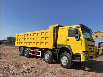 翻斗车 用于运输 重型机械 SINOTRUK HOWO 371 Dump Truck：图1