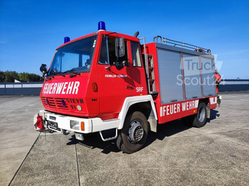 - STEYR 791 4x4 Feuerwehr Kran, Seilwinde & Lichtmast - 消防车