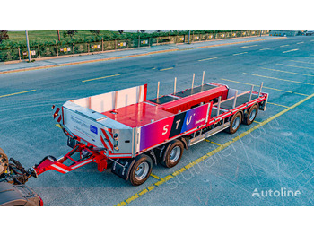 STU Boat transport Trailer - 低装载半拖车