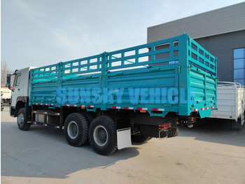 新的 栏板式/ 平板卡车 用于运输 散装材料 SUNSKY Warehouse truck with full trailer：图4