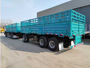 新的 栏板式/ 平板卡车 用于运输 散装材料 SUNSKY Warehouse truck with full trailer：图3