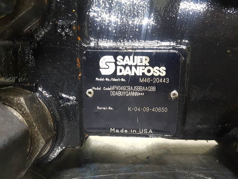 液压系统 适用于 建筑机械 Sauer Danfoss MPV046CBAJSBBAAGBBD - M46-20443 - Drive pump：图7