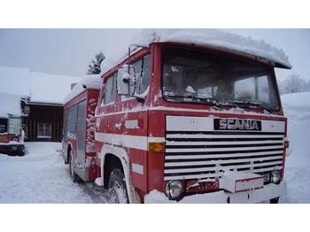 Scania 81 Brannbil EU-godkjent (motorredskap) SE VIDEO  - 消防车