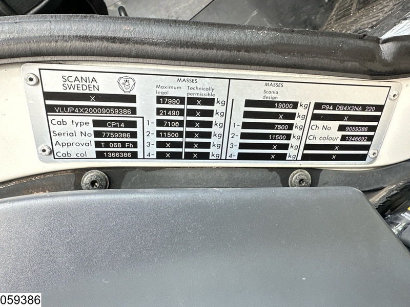 侧帘卡车 Scania 94 220 Manual：图8