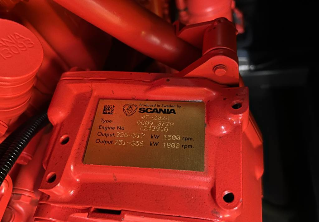 发电机组 Scania DC09 - 275 kVA Generator - DPX-17946：图5