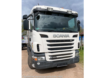 Scania G440 Kran PK21001L Baustoffpritsche + Anhänger  - 栏板式/ 平板卡车, 起重车：图5