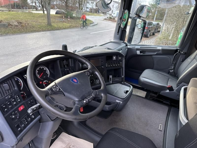 木材运输车, 起重车 Scania R580 6x2 Crane LOGLIFT 125 ZT 93 Timber truck：图24