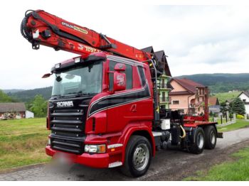 Scania R620 Loglift Do Drewna Dłużycy Lasu Hutttner Doll Euro 4 - 林业拖车
