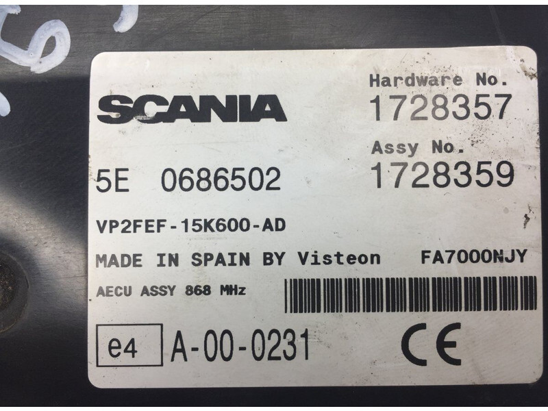 ECU Scania R-series (01.04-)：图4