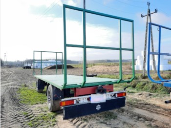 Schmitz AFW 18 ton - 农场平台拖车
