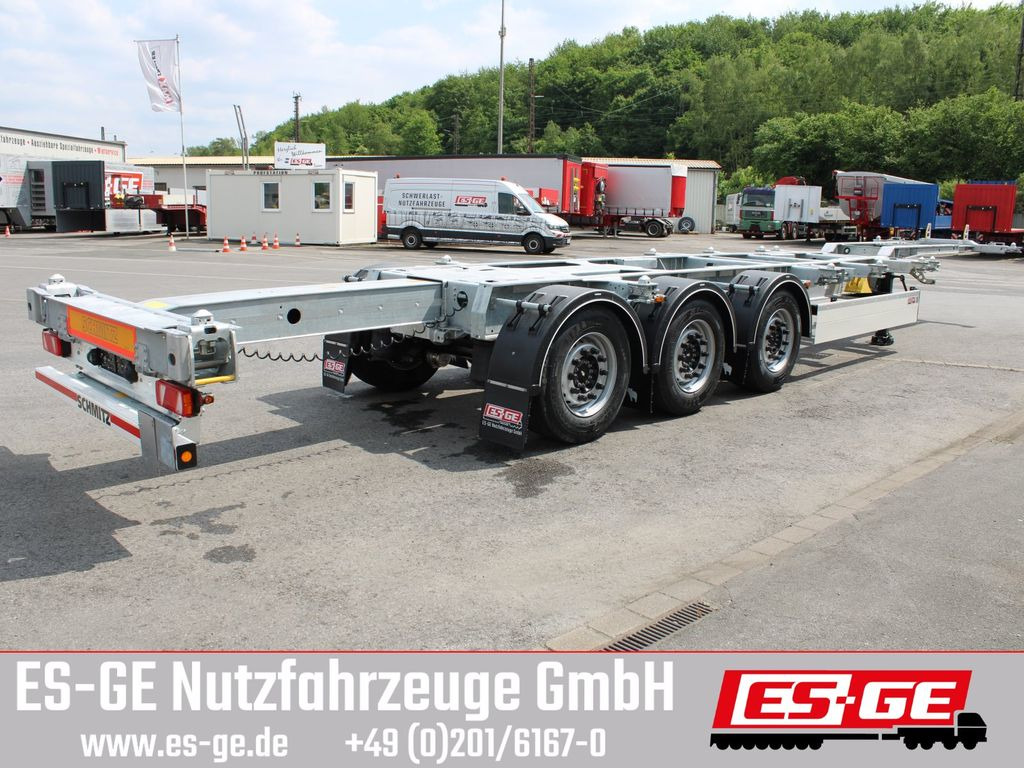 集装箱运输车/ 可拆卸车身的半拖车 Schmitz Cargobull 3-Achs-Containerchassis：图4