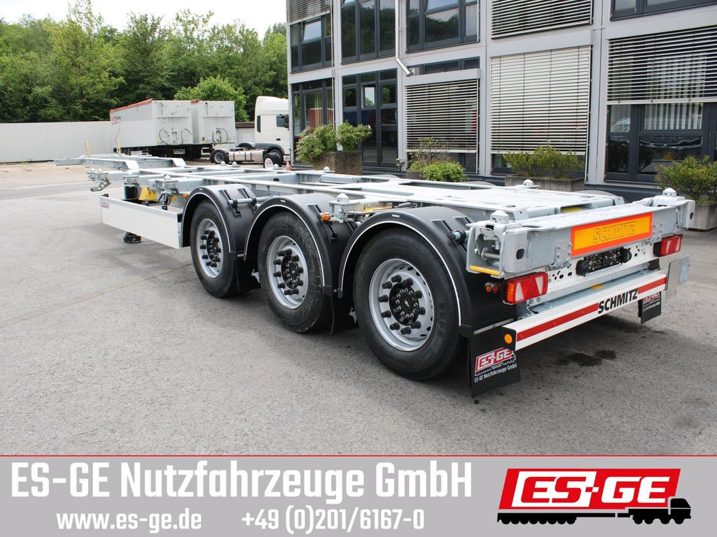 集装箱运输车/ 可拆卸车身的半拖车 Schmitz Cargobull 3-Achs-Containerchassis：图3