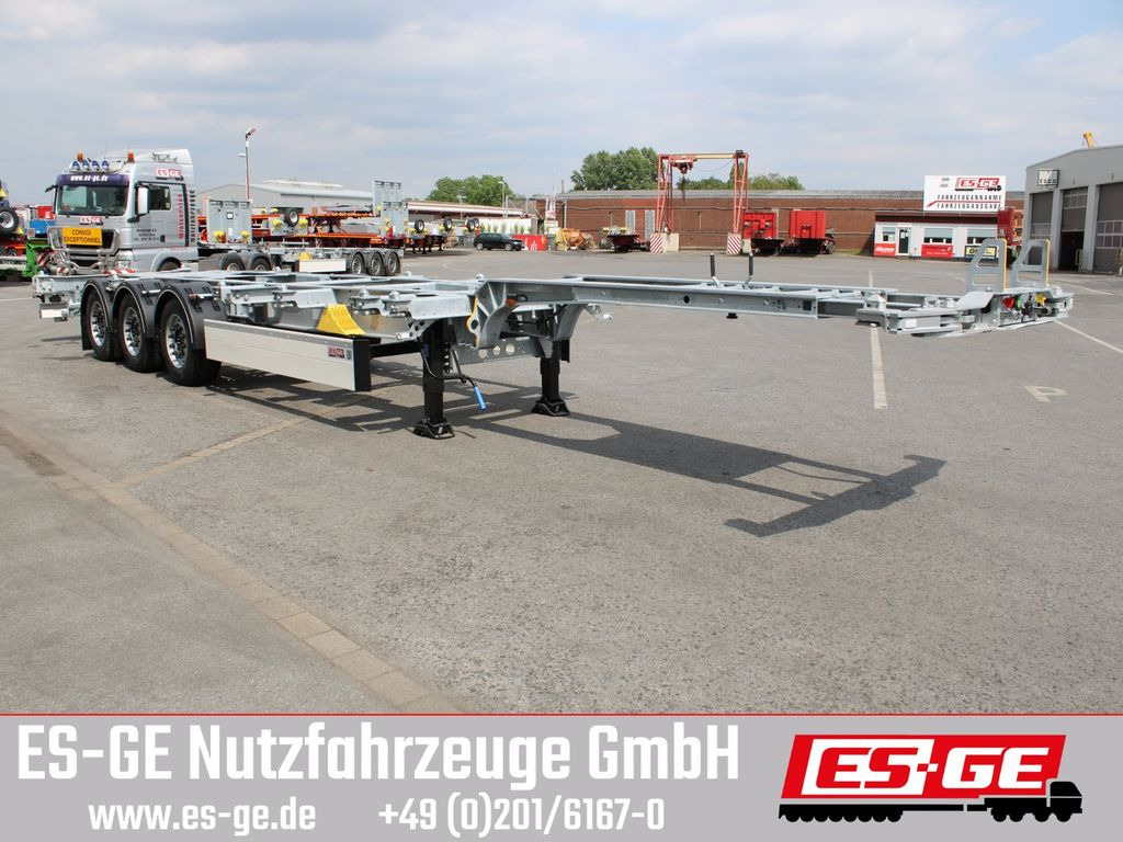 集装箱运输车/ 可拆卸车身的半拖车 Schmitz Cargobull 3-Achs-Containerchassis：图5