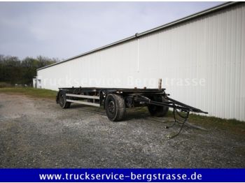 Schmitz Cargobull AWF 18 BDF Lafette **SAF*Scheibe**  - 集装箱运输车/ 可拆卸车身的拖车