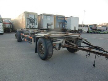 集装箱运输车/ 可拆卸车身的拖车 Schmitz Lafette AWF 18/L 20 3 Stück：图1