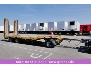 Schwarzmüller TÜ 30/100 8200 mm BLATT / FEDERRAMPEN BAGGER  - 低装载拖车