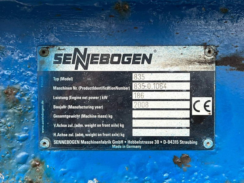 垃圾/ 工业叉装车 用于运输 垃圾 Sennebogen 835M - Good Working Condition：图14