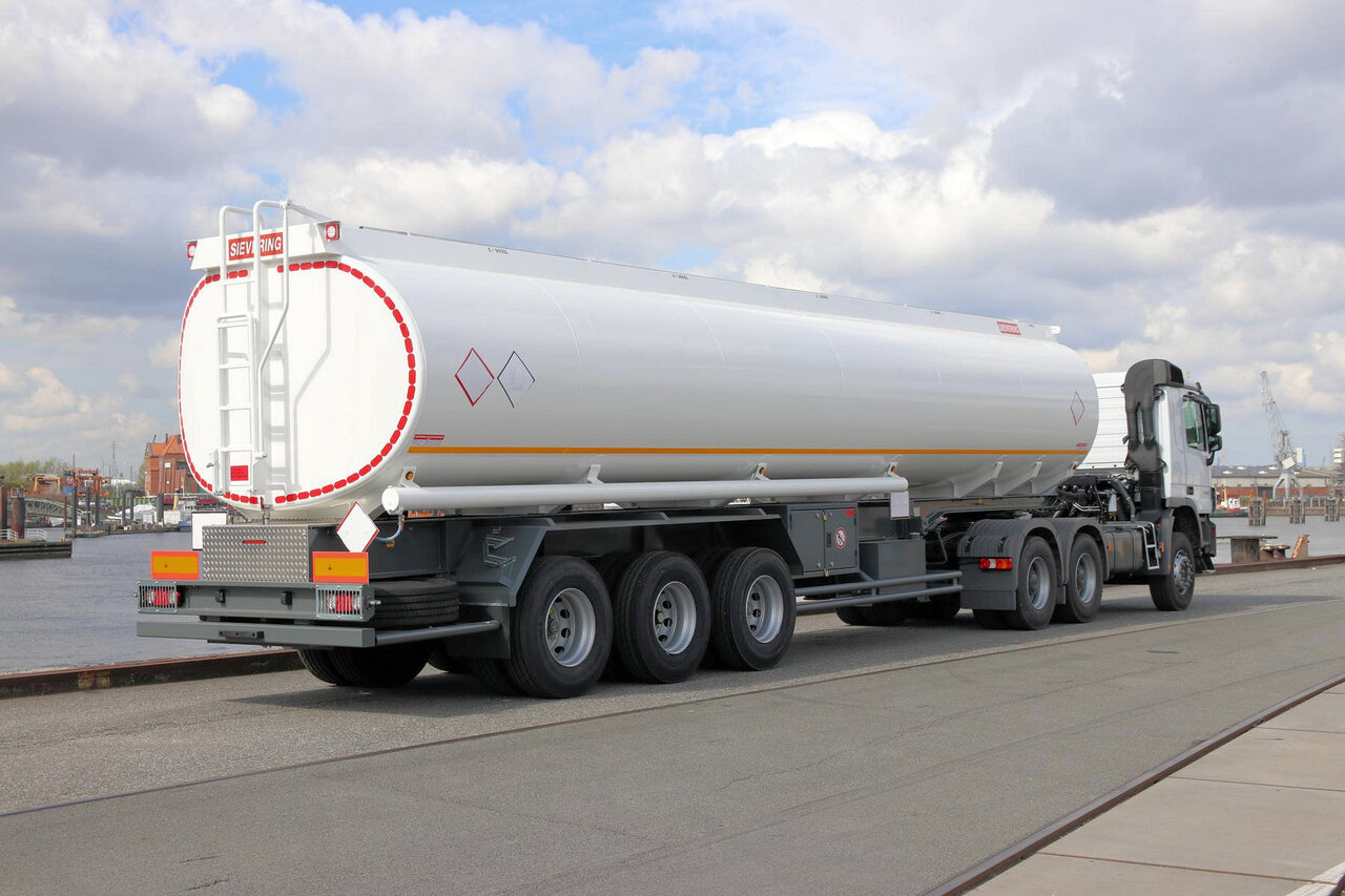 新的 液罐半拖车 用于运输 燃料 Sievering 45000 LITRES ADR SEMI REMORQUE CITERNE DE CARBURANT：图7