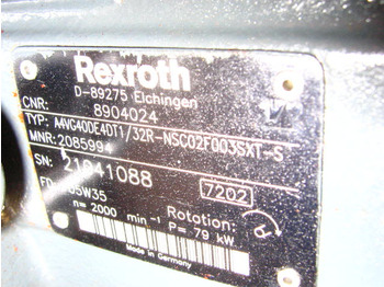 液压泵 REXROTH