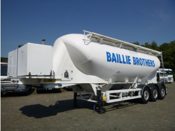 Spitzer Bulk tank alu 37 m3 / 1 comp + compressor - 液罐半拖车