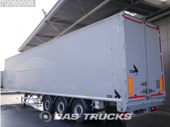 Stas 91m3 Liftachse Walking Floor Cargo Floor Alu Trailer S300ZX - 侧帘半拖车